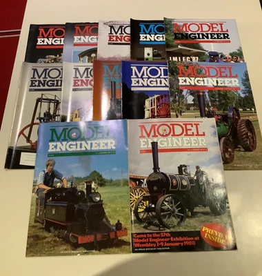 The Model Engineer hobby Educational Magazines  1987 Collection Lot Set - Image 1 of 2