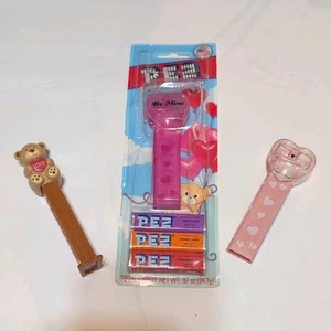 Love Lot Of 3 Happy Valentines Day Pez Dispensers. 1 Brand New And 2 Pre-owned.  - Picture 1 of 17