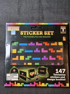 Tetris Sticker Set 147 Sticker & Design Booklet OOP RARE Loot Crate Exclusive - Bild 1 von 6