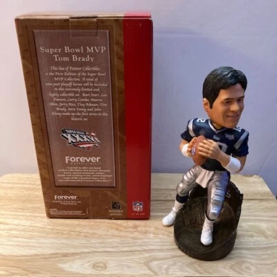 Tom Brady New England Patriots SUPER BOWL 36 (XXXVI) MVP Bobblehead *LE/5000* Foto 1 de 4