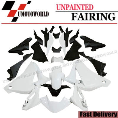 Unpainted ABS Injection Fairing Bodywork Kit For Honda CBR250R 2011 2012 2013 11 Foto 1 de 4