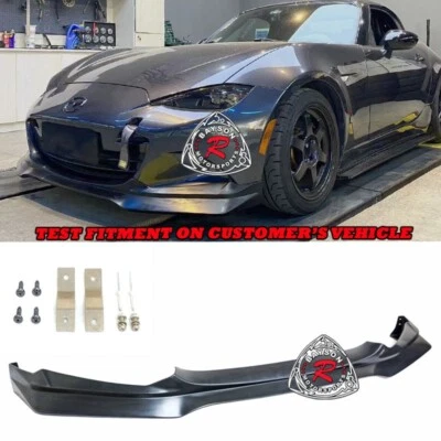 Fits 16-25 Mazda Miata MX5 ND ND2 ND3 C-Style Front Bumper Lip (Urethane) - Image 1 of 4