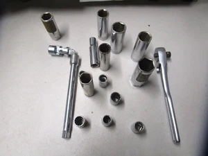 Craftsman Ratchet V 13785 Quick Release 3/8 Extension 17 Piece Lot - Picture 1 of 5