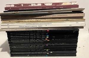 Journal Of American institute for conservation Lot 30 Volumes - Picture 1 of 9