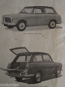 AUSTIN A40 Series A2S6 & AAW6 original factory WORKSHOP MANUAL Farina Countryman - Picture 1 of 9