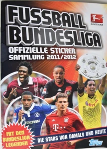 TOPPS, Fußball Bundesliga Offizielle Sticker Sammlung 2011/12, Album komplett - Bild 1 von 8