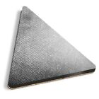1x Triangle Coaster - BW - Canvas Texture Effect Vintage #38976