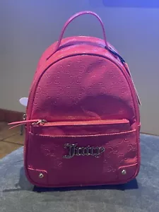 Zaino Juicy Couture rosa flash con tasca estraibile ***nuovo*** - Foto 1 di 14