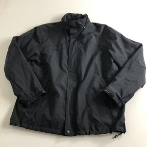Eddie Bauer Black Full Zip Black Jacket Men's Size Large Outdoor - Picture 1 of 6
