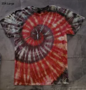 Hand Made Tie Dye T Shirt, Gildan 100% Cotton, I Would Dye 4 U, Large - Picture 1 of 1