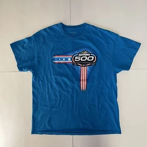 2022 Checkered Flag Daytona 500 Great American Race Patriotic T Shirt Size XL - Picture 1 of 6