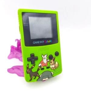 Nintendo Game Boy GB GBC Gold Green Console Tested Working - IN Warranty - Imagen 1 de 10