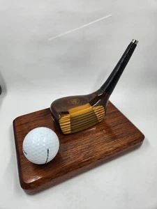 Vintage Jerry Barber Goldentouch Golf Club Titleist ball office home decor Sign - Picture 1 of 17