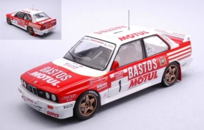 MODELLINO AUTO STATICO IXO BMW E30 M3 #1 RALLY TOUR DE CORSE 1988 BEGUIN 1/24 - Immagine 1 di 4