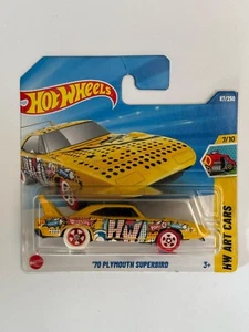 Hot Wheels 2025 - ‘70 Plymouth Superbird - HW Art Cars - Picture 1 of 1