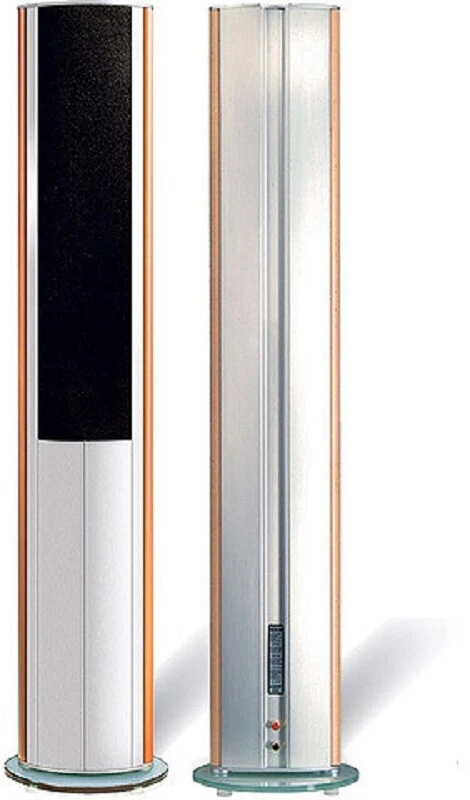 Quadral Signo400 Kirsche- extravaganter AluStandlautsprecher UVP war 978 € Paar - Bild 1 von 1