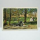Postcard Vintage Spanglers Spring Gettysburg Pennsylvania Civil War Collectible