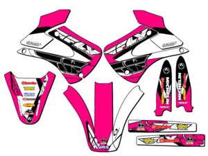 Kit de gráficos KX 100 13 FLY 2001-2013 rosa Senge compatible con Kawasaki - Imagen 1 de 10