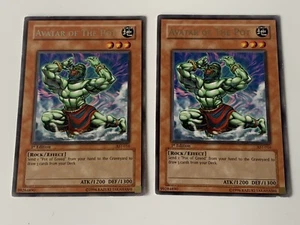2 X Avatar Of The Pot, Ast-016, Rare, 1st Edition, LP-MP, Yugioh - Picture 1 of 7