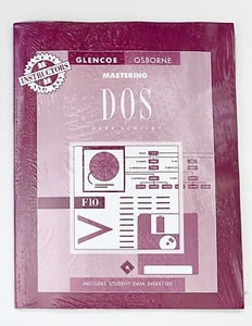 MASTERING DOS - Instructor's Manual & Key w/ Student Diskettes, NEW NOS -Glencoe - Picture 1 of 2