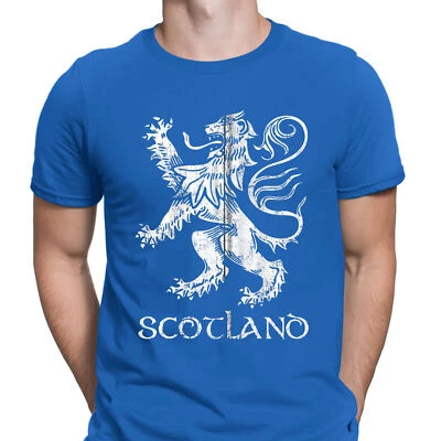 Scotland Scottish Souvenir Crest Rugby Mens Womens Boys Girl T-Shirts Tee Top-SN