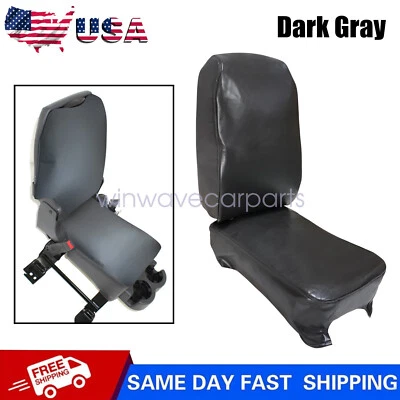 Cubierta de asiento central delantera gris oscuro para Chevy Silverado GMC Sierra WT 1999-2006 Foto 1 de 4