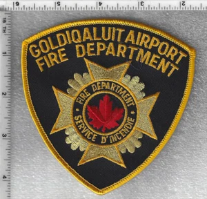 Goldiqaluit Airport Fire Department (Nunavut, Canada) Shoulder Patch - RARE - Picture 1 of 1