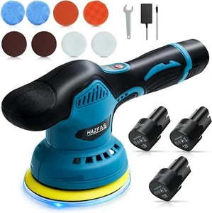 Cordless Car Buffer Polisher Kit for Dewalt 3PCS Battery Detailing Wireless Tool - Picture 1 of 6