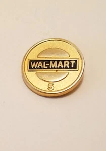 WALMART 5 YEAR EMPLOYEE SERVICE LAPEL PIN - Picture 1 of 3