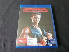 Commando Blu-ray (1985) Arnie Schwarzenegger Region B Australia Blu