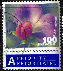 Switzerland - 2011 - 100¢ - Flowering Plants - Pisum sativum - #18236 - Picture 1 of 1