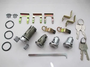 Holden HQ HX HJ Lock Set Door Ignition Boot Torana LJ LH LX Original GM keys New - Picture 1 of 3
