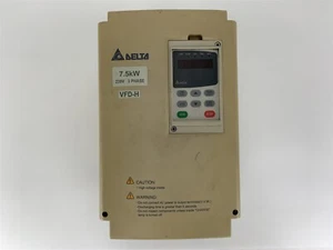 Delta 7.5kW 230V 3 Phase VFD-H Inverter VFD075A23H - Picture 1 of 7