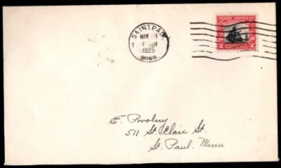 Norse American Issue FDCs,  SC# 620 and 621, back flaps closed - Image 1 of 2