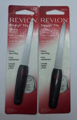 Revlon Emeryl Compact Nail File NEW/SEALED (Lot Of 2) - Image 1 of 4