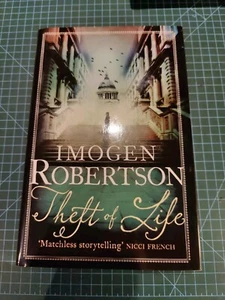 *SIGNIERT* DIEBSTAHL DES LEBENS - IMOGEN ROBERTSON Hardcover Buch 2014 Top Zustand - Bild 1 von 8