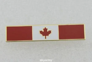 Pin de solapa de recomendación premio al mérito barra de citas de bandera canadiense - Imagen 1 de 3