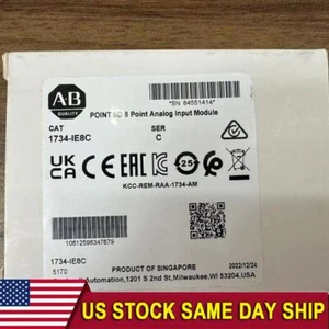 1734-IE8C 2022 SER C NEW Allen Bradley POINT I/O 8 Point Analog Input Module US - Picture 1 of 17