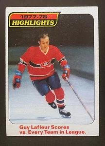 1978-79 Topps #3 - Guy Lafleur (HOF) - Montreal Canadiens - EX - Picture 1 of 2