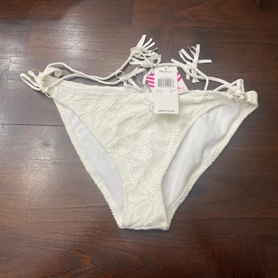 Raisins White Stringer Bikini SIze Large 420 - Image 1 of 4