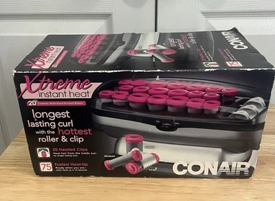 Conair Hot Clips 20 Rollers Set w/ Clips Fast Heat Up, 3 Sizes NIB - Image 1 of 4
