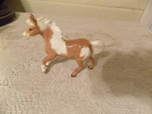 Vintage Enesco Palomino Pinto Porcelain Horse Mint Condition Early 1960's NICE - Picture 1 of 8
