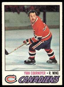 1977-78 O-Pee-Chee Yvan Cournoyer Montreal Canadiens #230 - Picture 1 of 2