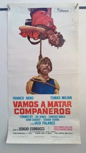 Locandina VAMOS A MATAR COMPAÑEROS NERO TOMAS MILIAN BERBEN BODALO SCHUBERT - Picture 1 of 3
