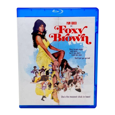 Pam Grier Foxy Brown Blu-ray OOP Blaxploitation Classic Jackie Quentin Tarantino - Image 1 of 3