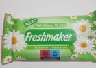 Freshmaker Antibakterielle Babytücher, 10 Packungen  a 15 Stück .Travelsize