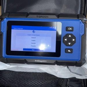TOPDON ARTIDIAG600S OBD2 Code Reader Car Diagnostic Tool | ABS SRS DPF SAS - Picture 1 of 3