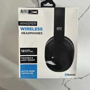 Altec Whisper Active Noise Cancelling Kopfhörer Bluetooth, Schwarz (MZX1003-BLK) - Bild 1 von 7