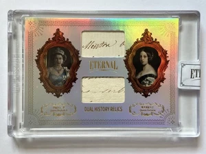 2024 Eternal Cuts Queen Elizabeth II Queen Victoria Dual History Relics /50 - Picture 1 of 2
