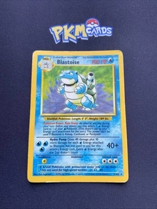 Pokemon Juego de Cartas Coleccionables Blastoise 2/102 Base Set Holo Raro MP. - Imagen 1 de 4